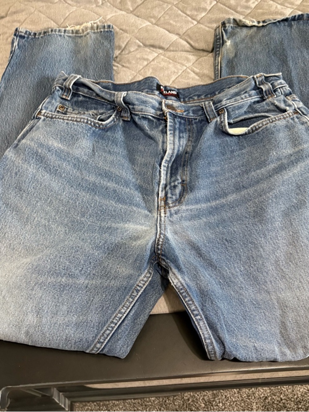 Classic Light Blue Men's Jeans 36X34